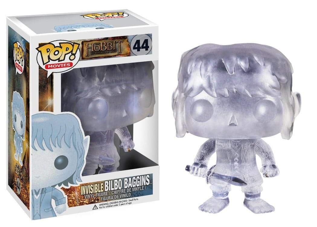 Funko popファンコポップ☆希少INUSIBLE BILBO 44ホビット Amazon.com: Funko POP Movies: Hobbit 2 Invisible Bilbo Action